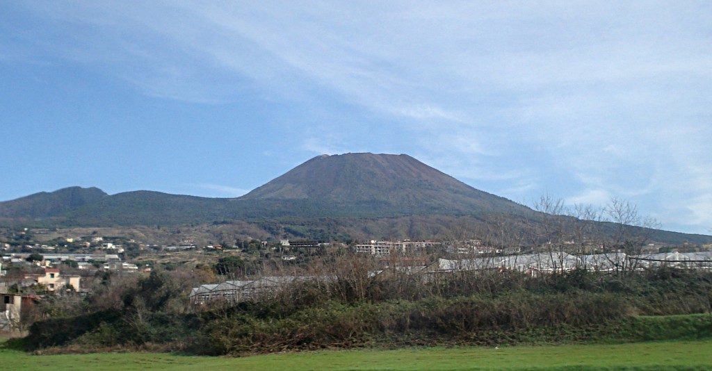 Vue du Vésuve aujourd'hui