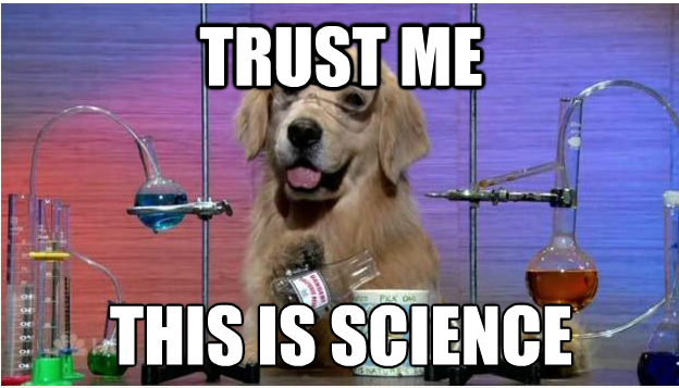 science-dog