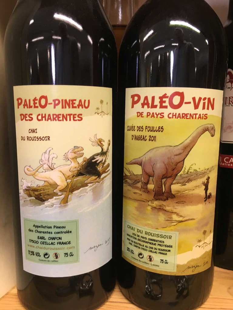 Compagnon des charentaises : paléo-vin et paléo-pineau ! A consommer avec modération bien sûr. :)